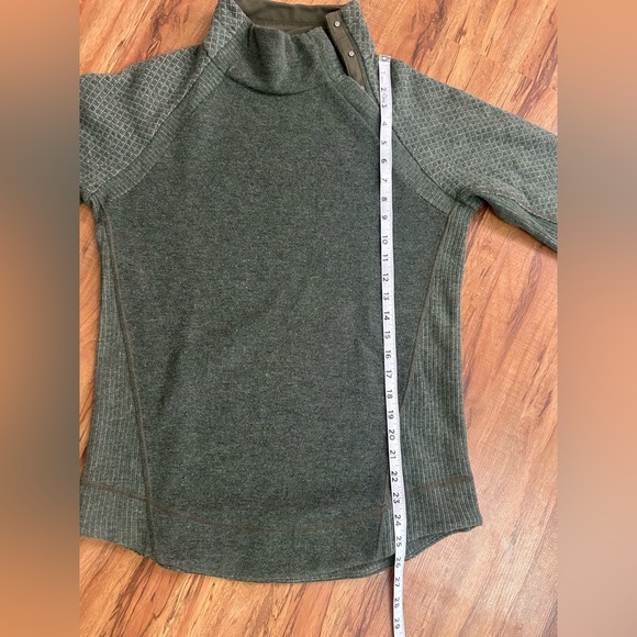 Prana Brandie Wool Blend Mock Neck Pullover Sweater Womens Size M - Picture 9 of 9